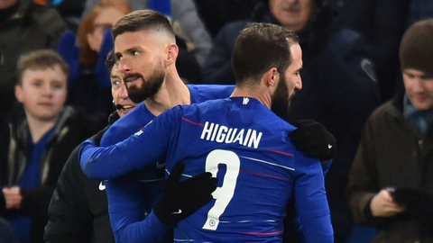 Giroud thừa nhận trở nên “vô định” vì… Higuain