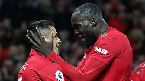 Lukaku và Sanchez được đôn lên đá chính ở FA Cup