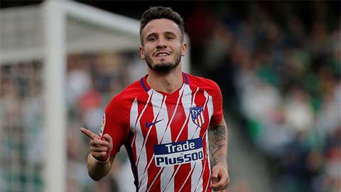 Man City quyết mua Saul Niguez dự bị cho Fernandinho