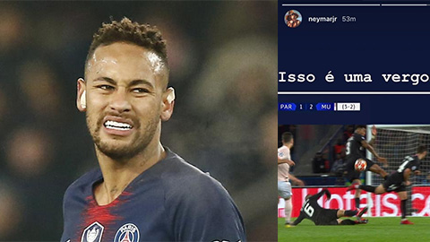 Neymar bị UEFA điều tra vì văng tục