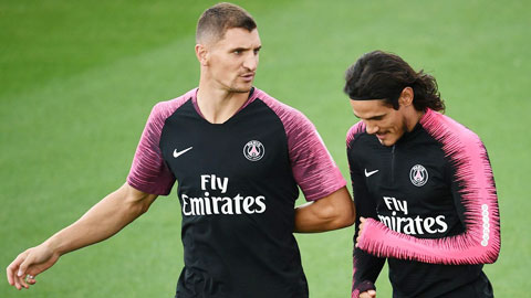 Cavani và Meunier sẽ bị PSG bán trong hè này