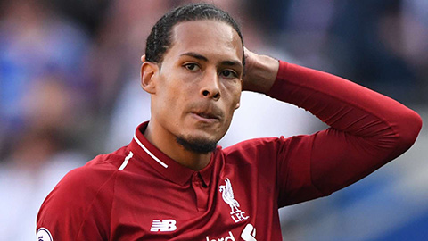 Liverpool có thể mất sự phục vụ của Van Dijk trước Barca